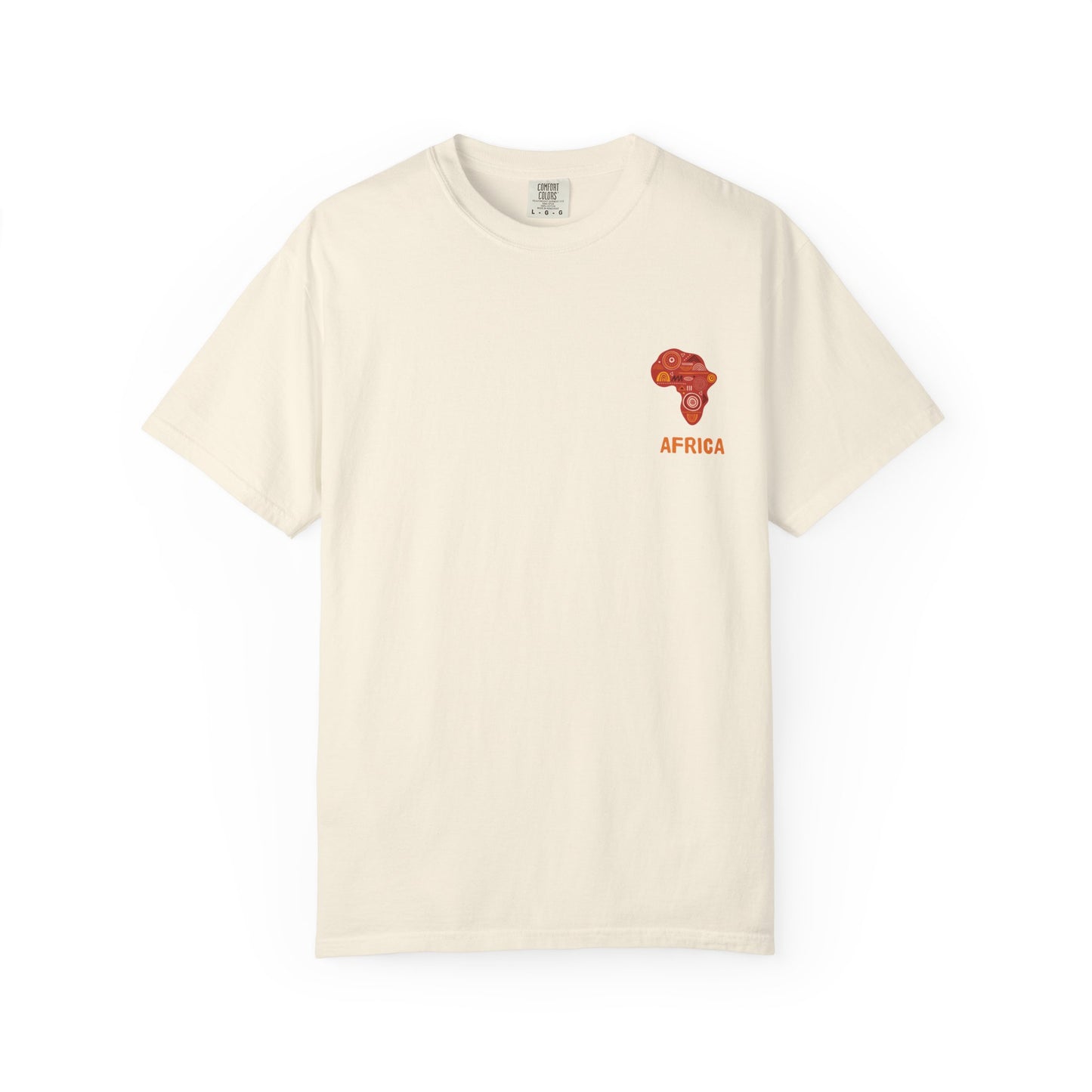 Exploration Themed T-Shirt, Adventure Shirt, Africa Graphic Tee, Travel Compass Top, Nature Lover Gift, Unisex Casual Wear