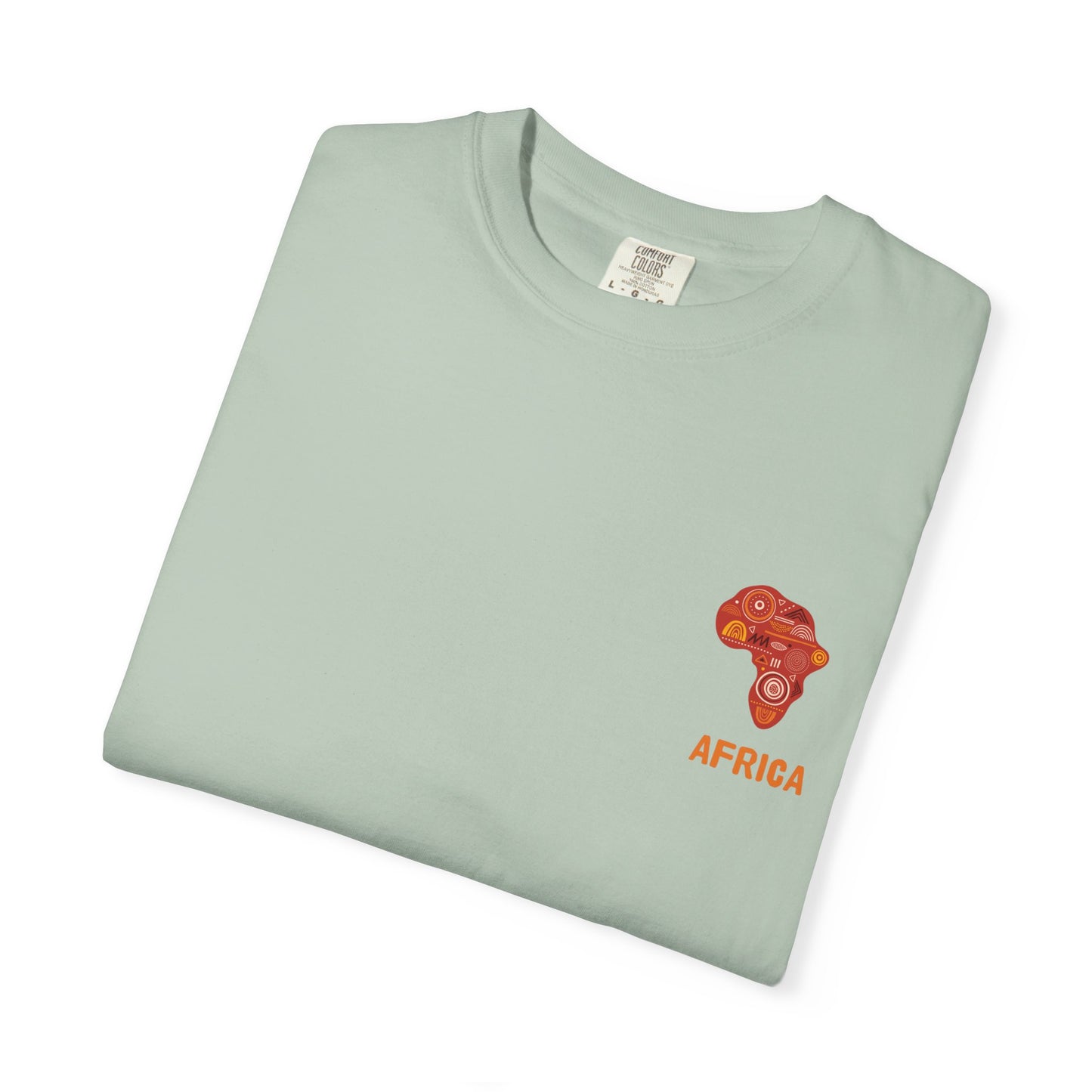 Exploration Themed T-Shirt, Adventure Shirt, Africa Graphic Tee, Travel Compass Top, Nature Lover Gift, Unisex Casual Wear