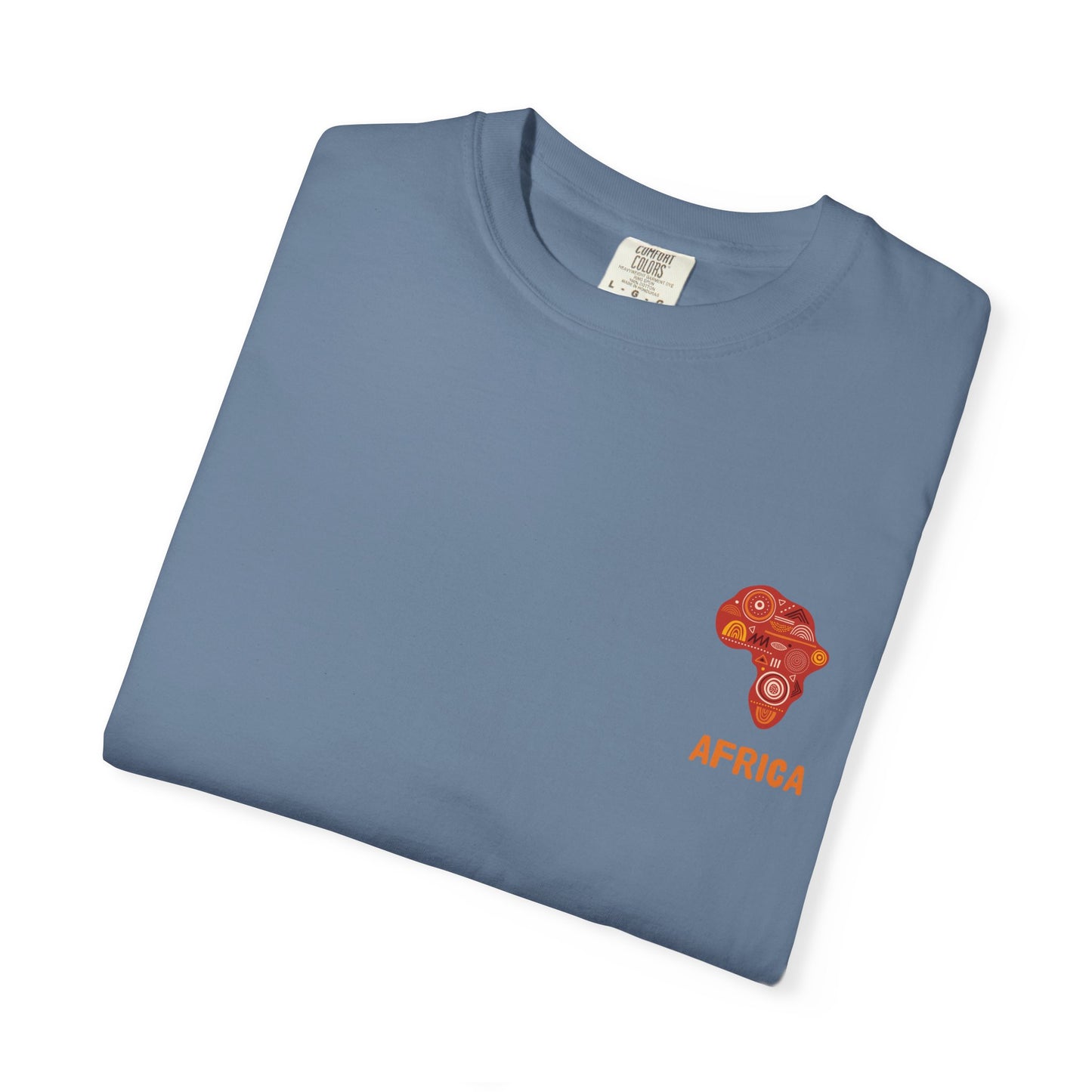 Exploration Themed T-Shirt, Adventure Shirt, Africa Graphic Tee, Travel Compass Top, Nature Lover Gift, Unisex Casual Wear