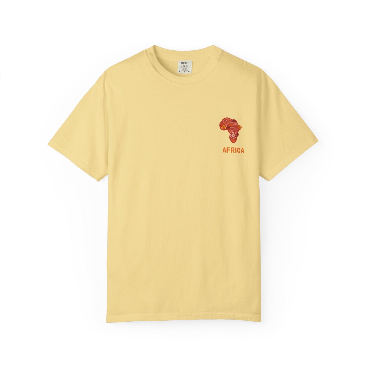 Exploration Themed T-Shirt, Adventure Shirt, Africa Graphic Tee, Travel Compass Top, Nature Lover Gift, Unisex Casual Wear
