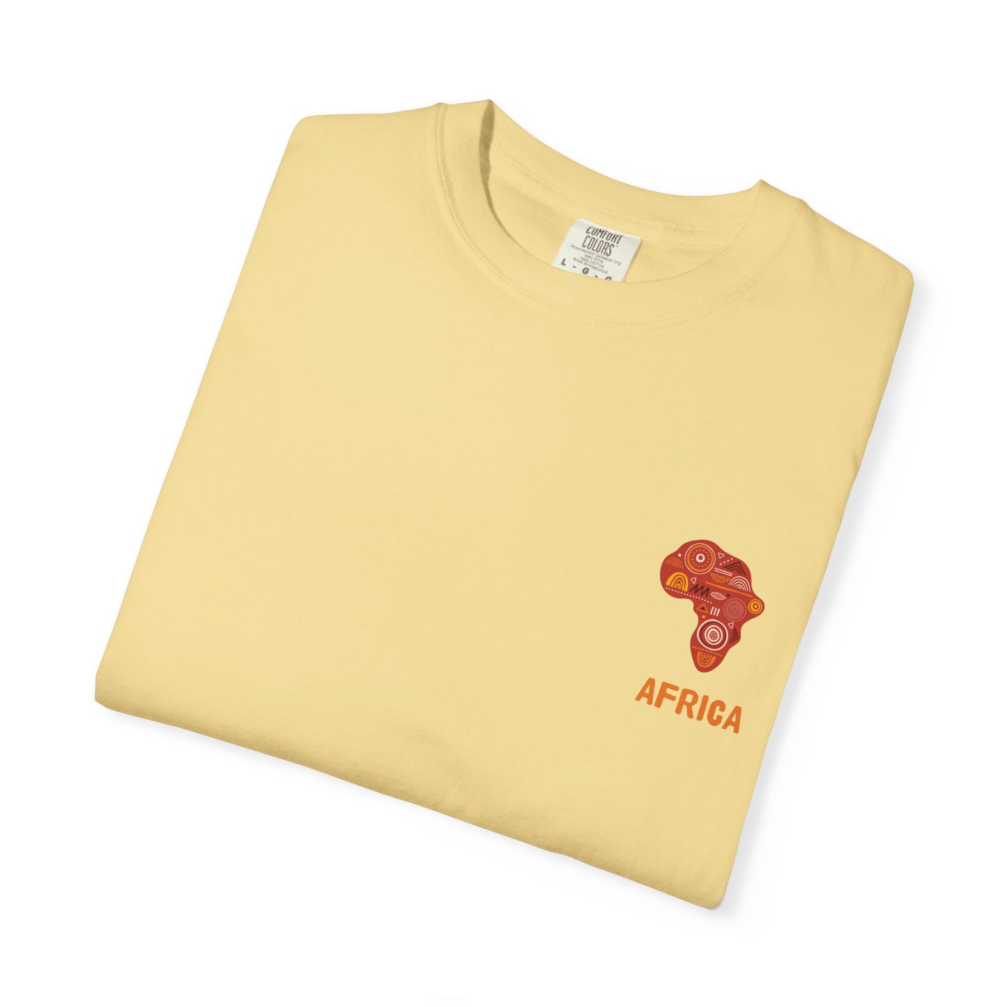 Exploration Themed T-Shirt, Adventure Shirt, Africa Graphic Tee, Travel Compass Top, Nature Lover Gift, Unisex Casual Wear