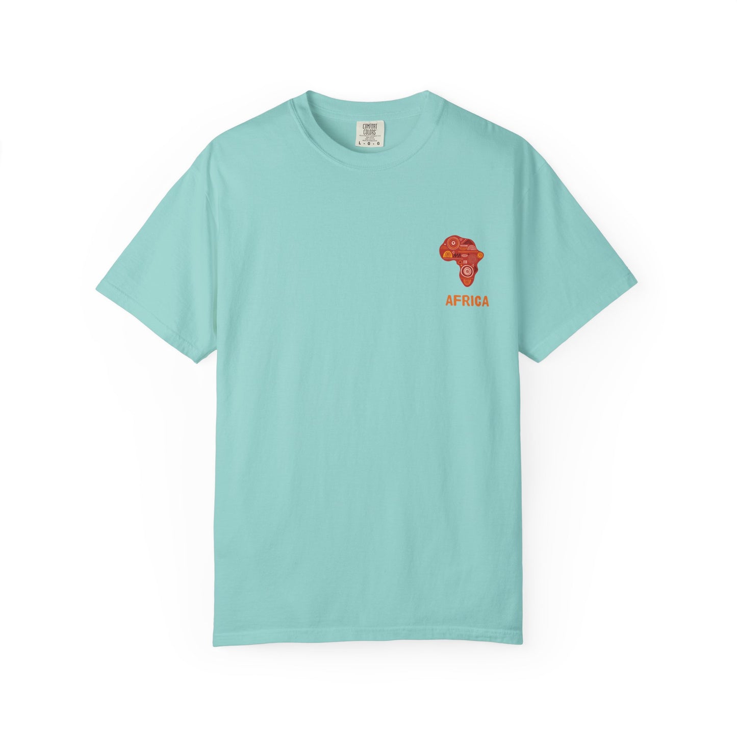 Exploration Themed T-Shirt, Adventure Shirt, Africa Graphic Tee, Travel Compass Top, Nature Lover Gift, Unisex Casual Wear