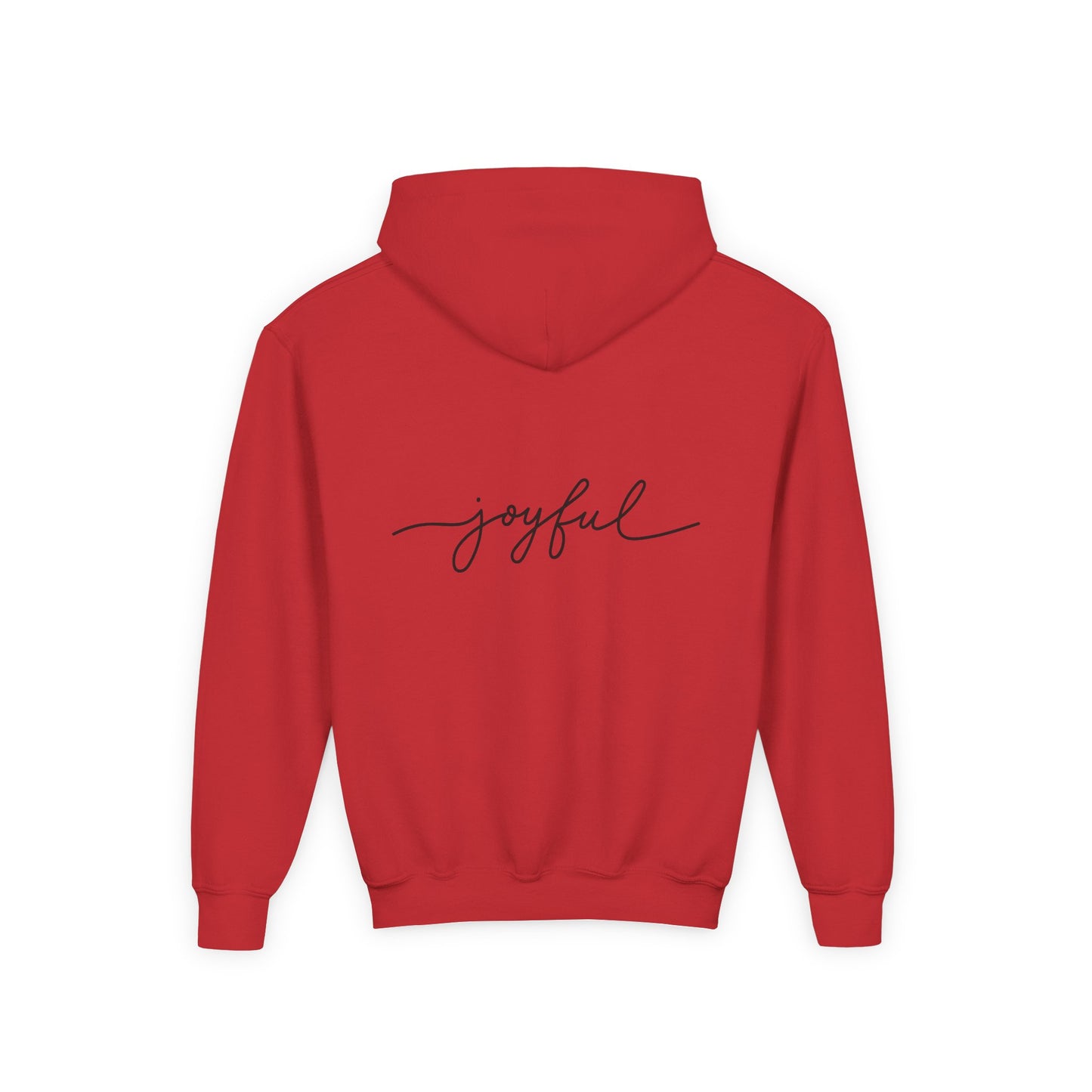 Joyful Giraffe Youth Hoodie - Cute Animal Clothing, Perfect Gift for Kids, Birthday, Everyday Wear, Animal Lover Apparel