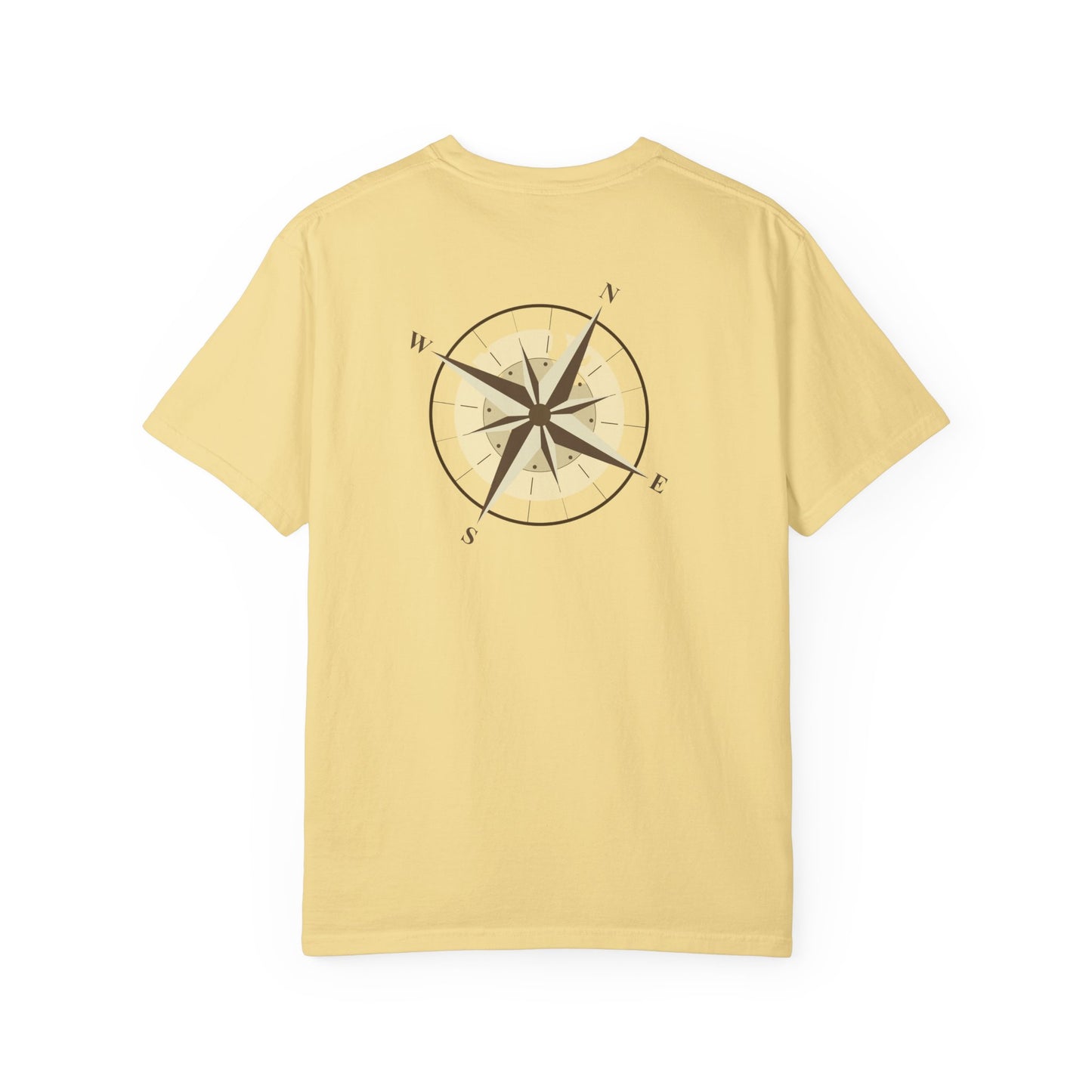 Exploration Themed T-Shirt, Adventure Shirt, Africa Graphic Tee, Travel Compass Top, Nature Lover Gift, Unisex Casual Wear