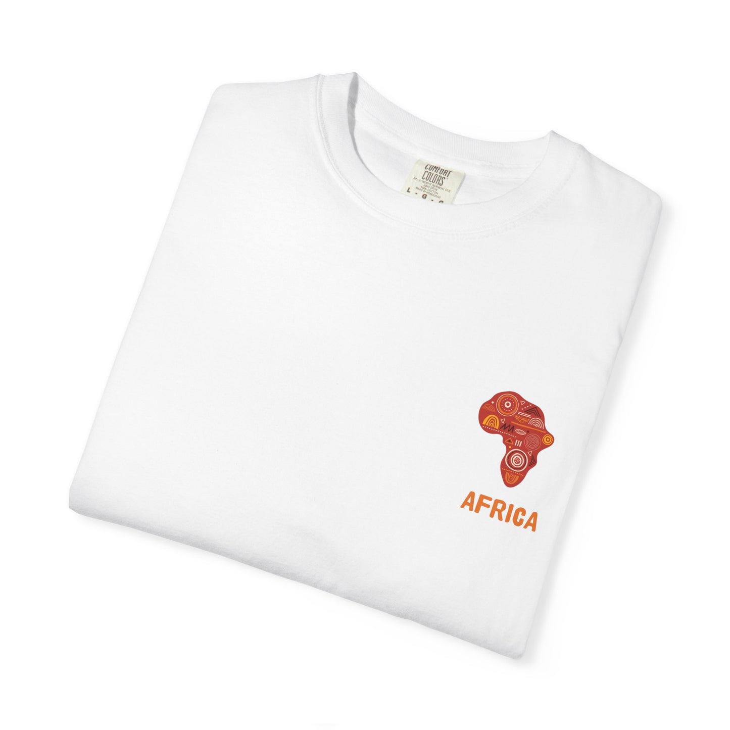Exploration Themed T-Shirt, Adventure Shirt, Africa Graphic Tee, Travel Compass Top, Nature Lover Gift, Unisex Casual Wear