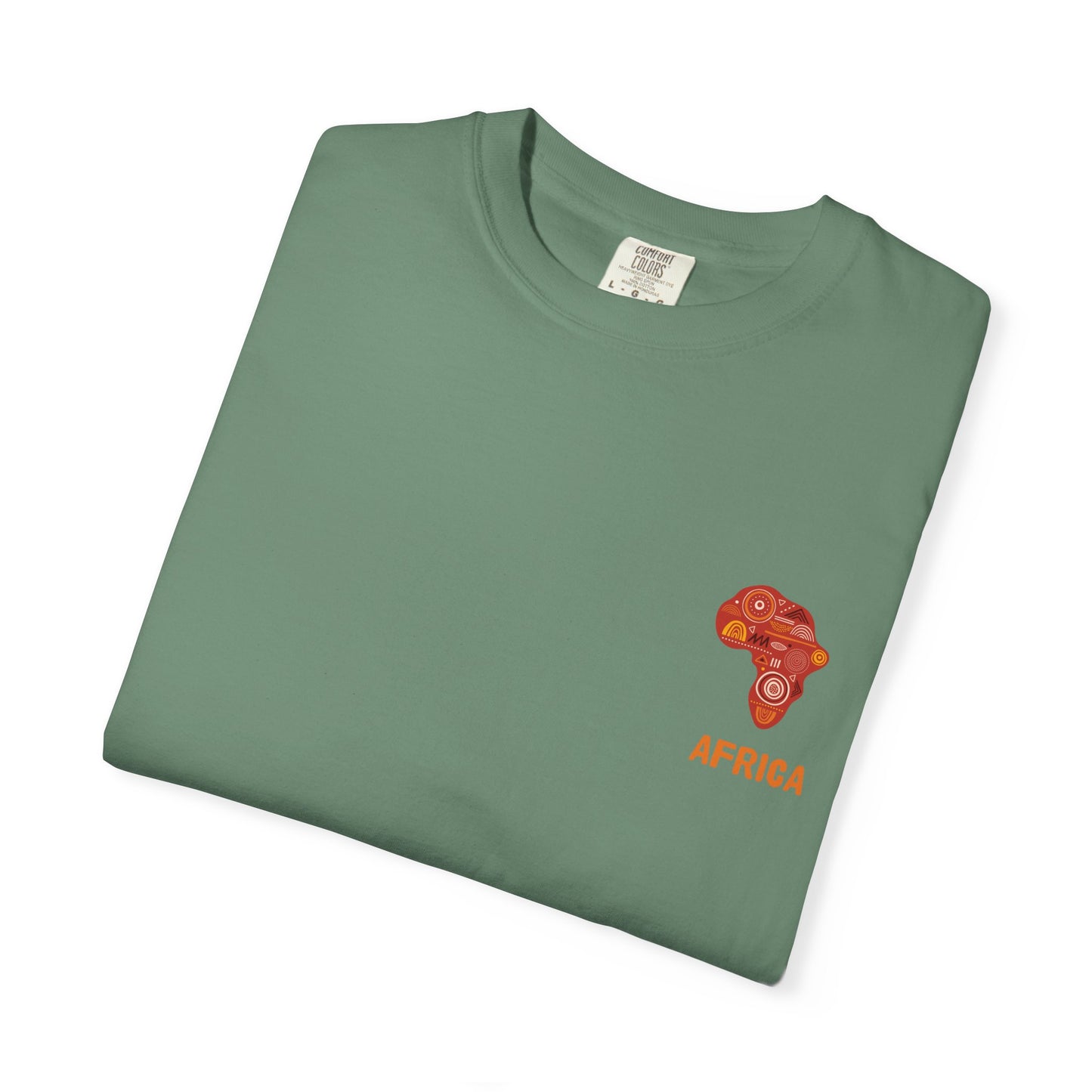 Exploration Themed T-Shirt, Adventure Shirt, Africa Graphic Tee, Travel Compass Top, Nature Lover Gift, Unisex Casual Wear