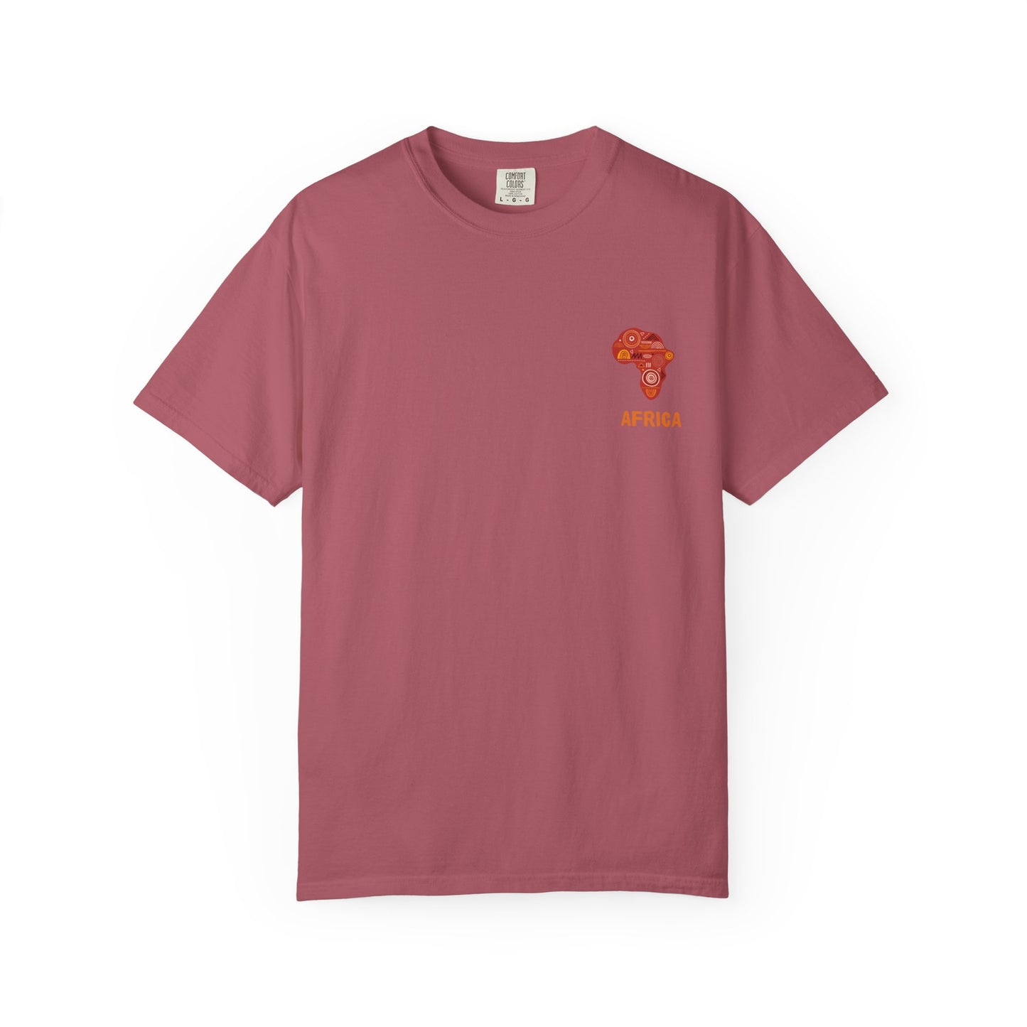 Exploration Themed T-Shirt, Adventure Shirt, Africa Graphic Tee, Travel Compass Top, Nature Lover Gift, Unisex Casual Wear