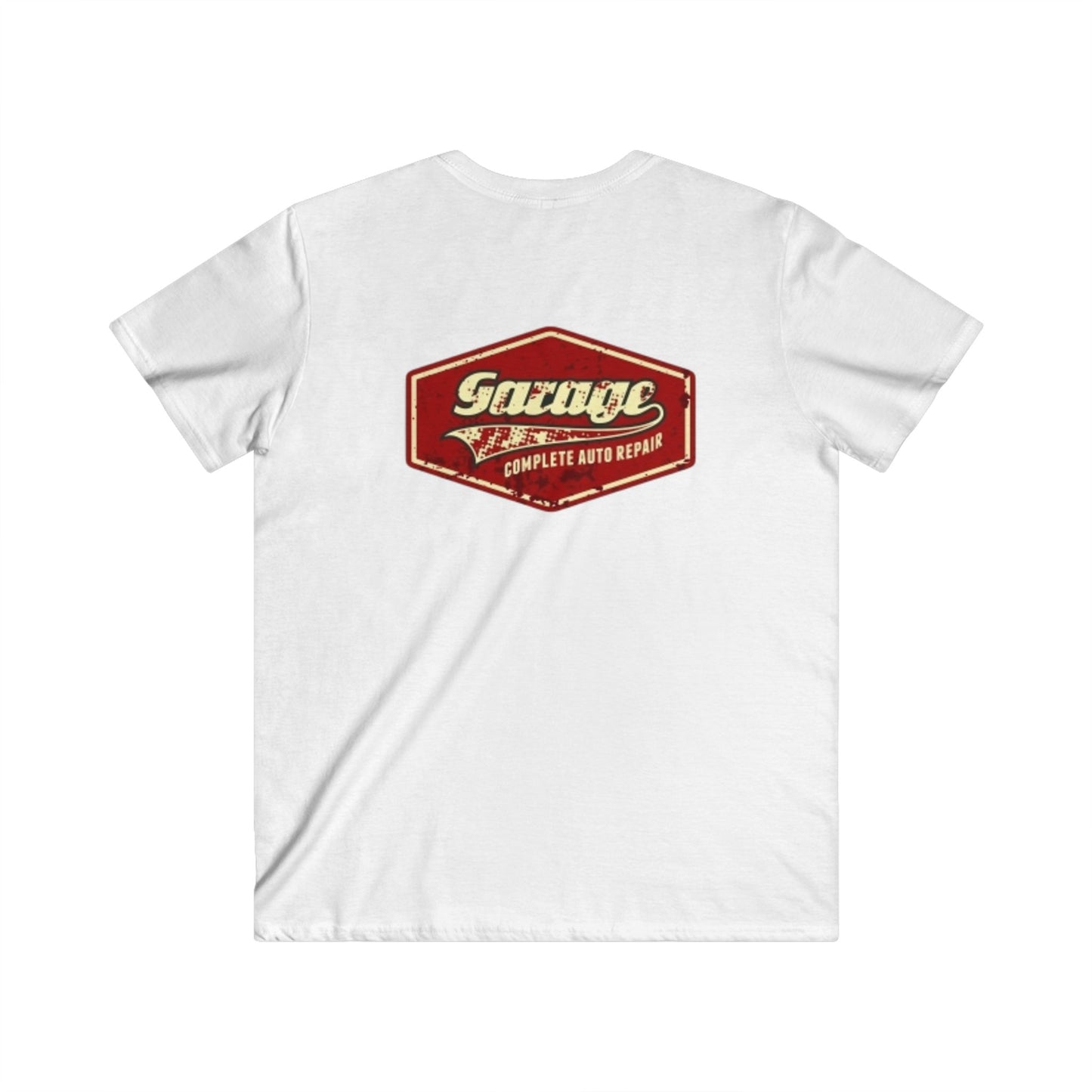Copy of Vintage Garage V-Neck Tee, Auto Repair Shirt, Car Enthusiast Top, Father's Day Gift, Mechanic Tee