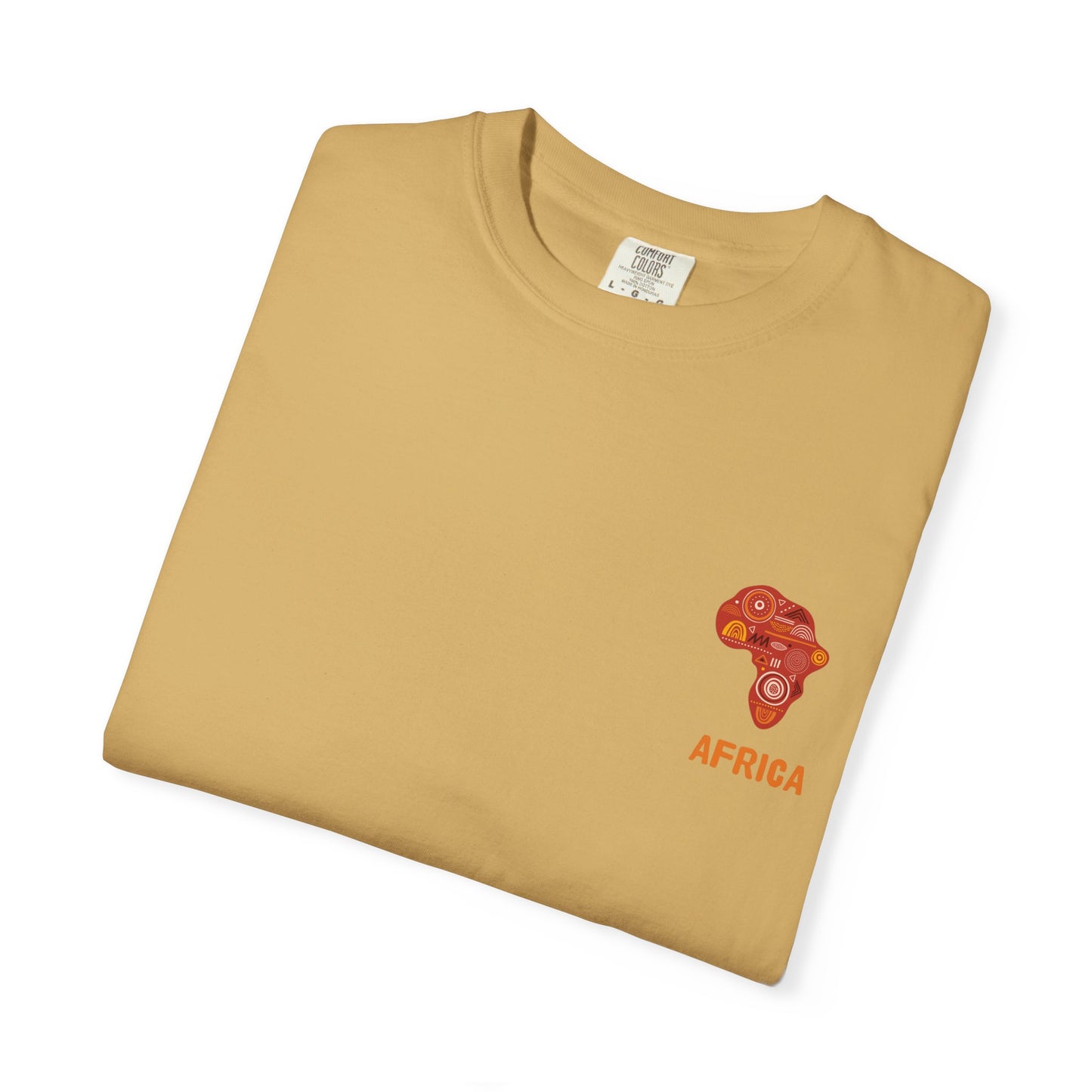 Exploration Themed T-Shirt, Adventure Shirt, Africa Graphic Tee, Travel Compass Top, Nature Lover Gift, Unisex Casual Wear