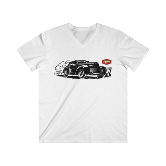 Copy of Vintage Garage V-Neck Tee, Auto Repair Shirt, Car Enthusiast Top, Father's Day Gift, Mechanic Tee