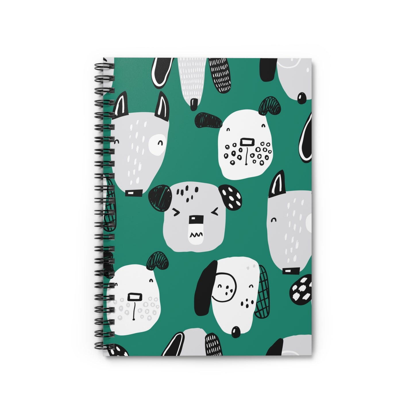 Cute Dog-Themed Spiral Notebook, Perfect for Pet Lovers, Daily Journaling, Gift for Dog Owners, Notebook for Kids, Dog Mom Planner