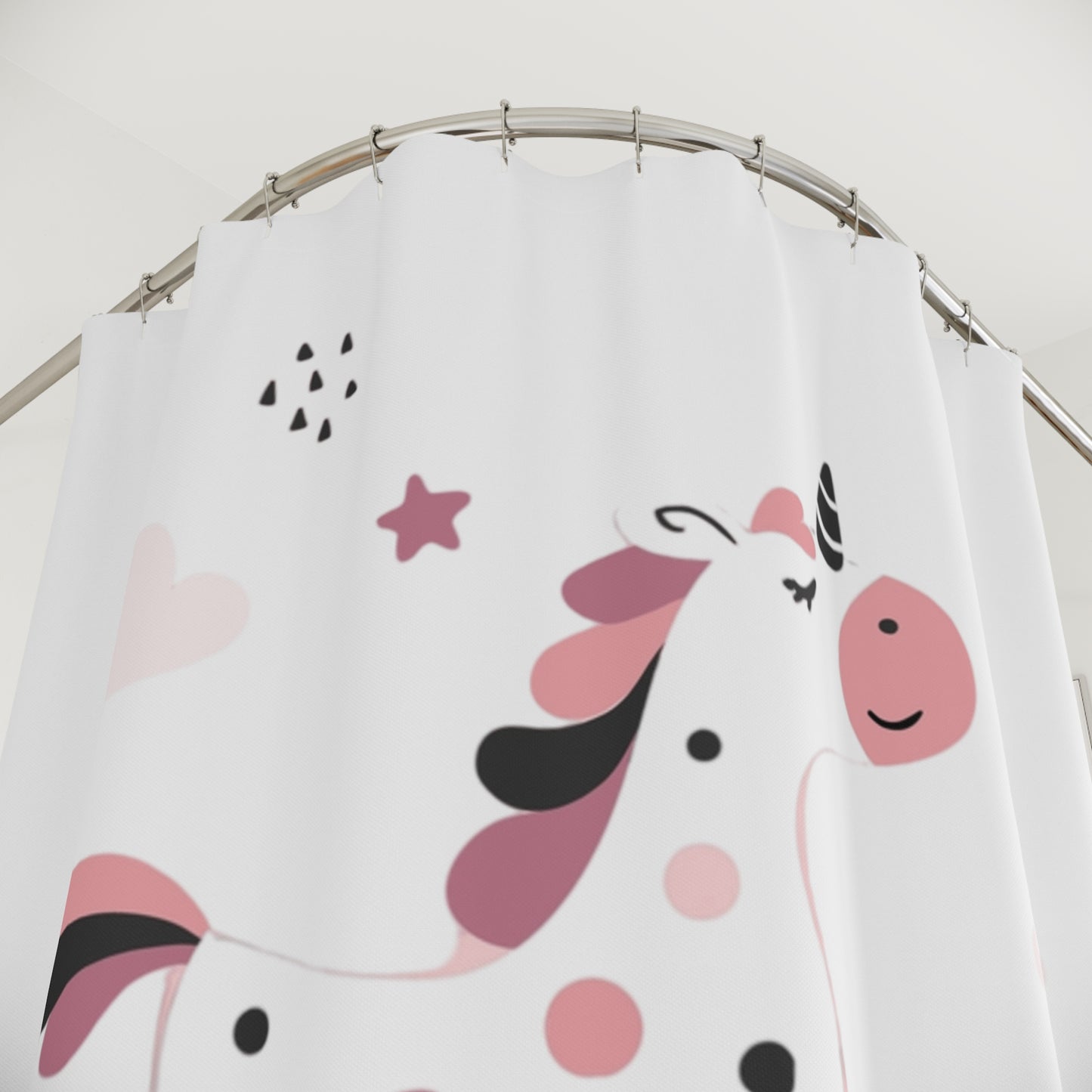 Whimsical Unicorn Shower Curtain, Be Unique Bathroom Decor, Kids Bathroom Accessory, Fun Gift for Unicorn Lovers, Playful Home Decor