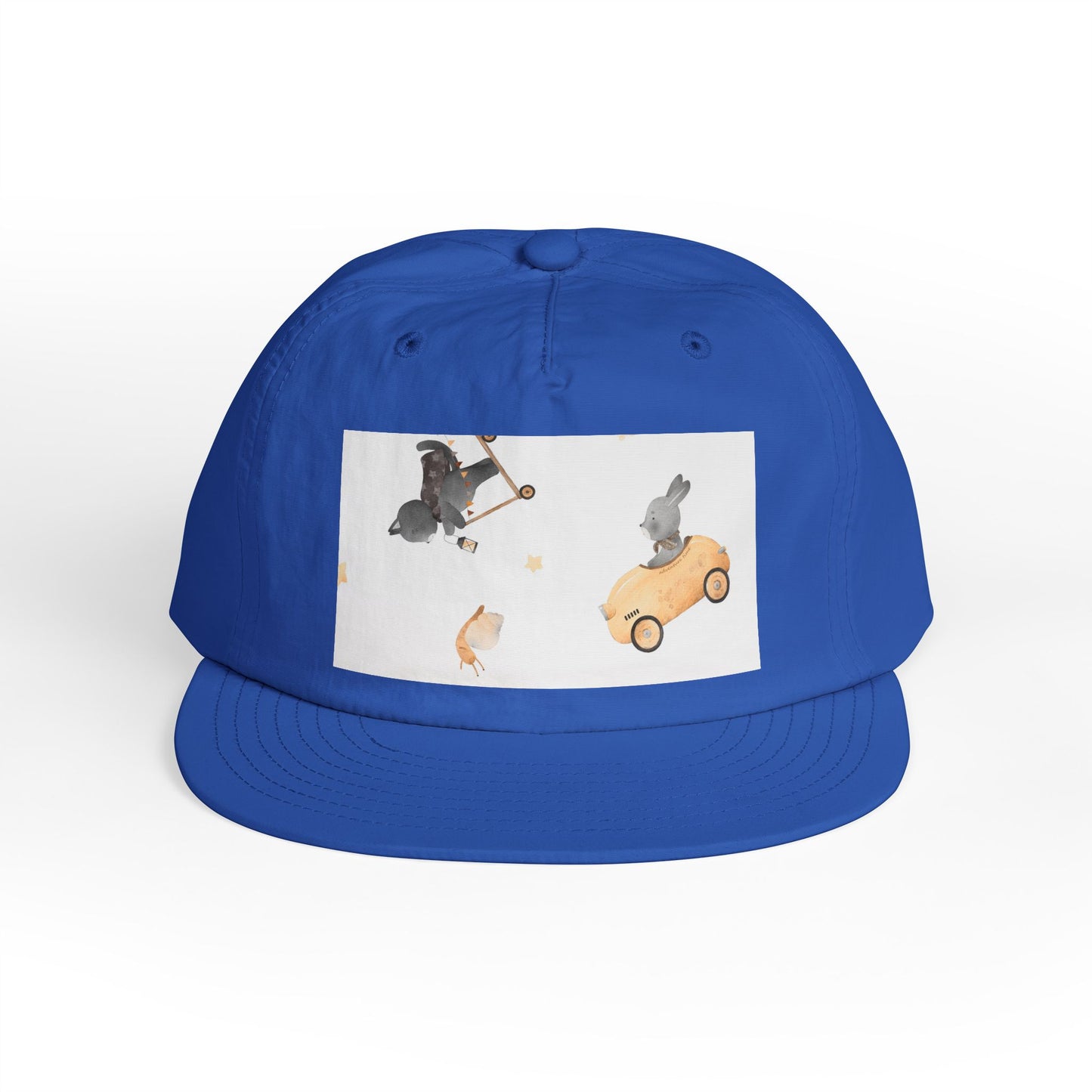 Playful Surf Cap for Fun-loving Adventurers, Beach Accessories, Casual Summer Style, Gift for Surfers and Animal Lovers, Trendy Headgear