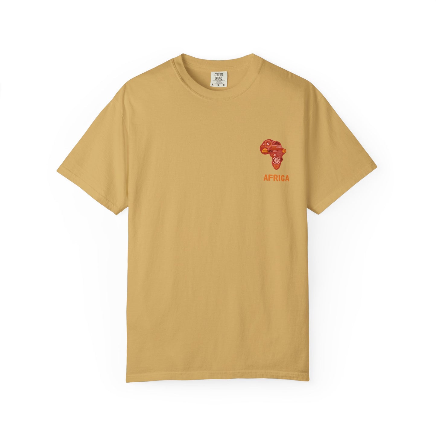 Exploration Themed T-Shirt, Adventure Shirt, Africa Graphic Tee, Travel Compass Top, Nature Lover Gift, Unisex Casual Wear