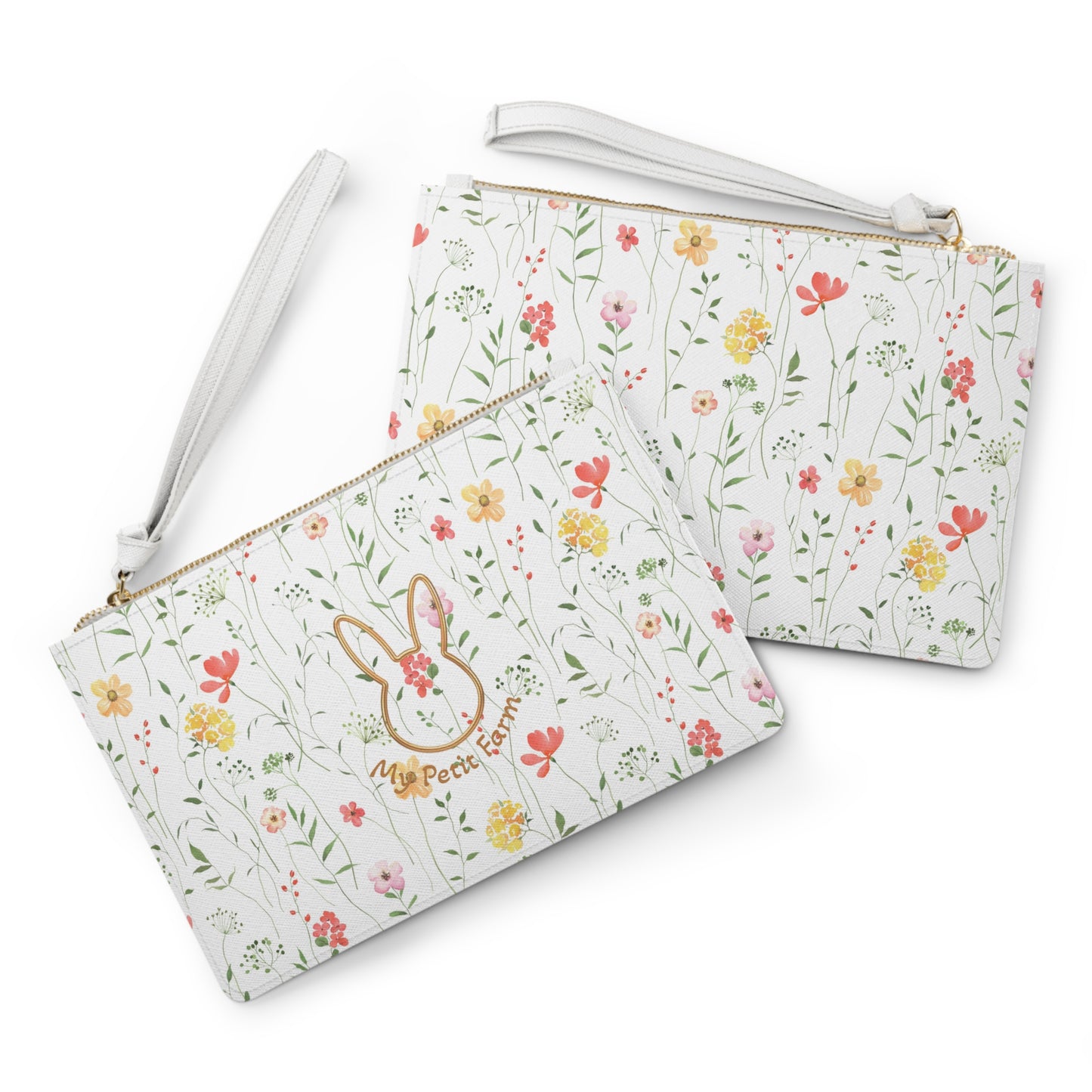 Floral Rabbit Clutch Bag - Chic Organizer for Everyday Use, Perfect for Spring, Gifts, Festivals, and Casual Outings