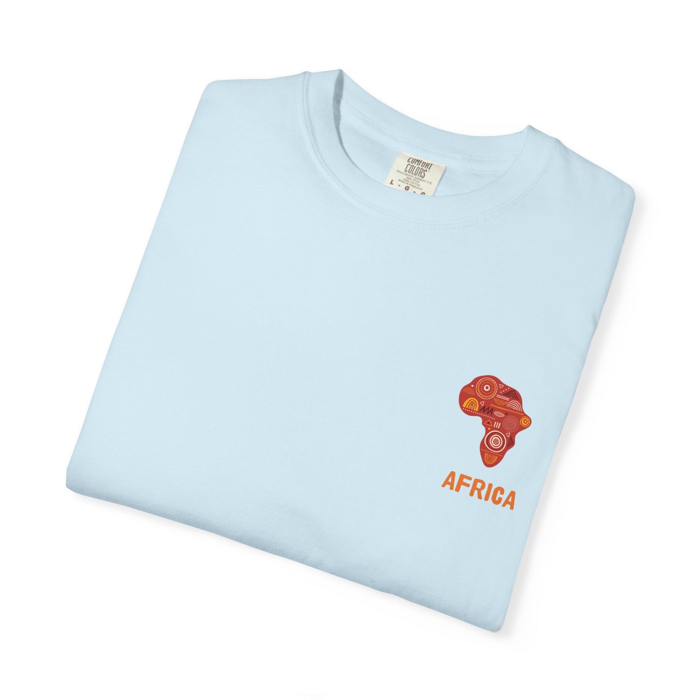 Exploration Themed T-Shirt, Adventure Shirt, Africa Graphic Tee, Travel Compass Top, Nature Lover Gift, Unisex Casual Wear