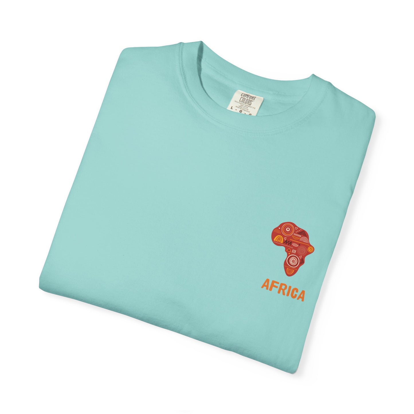 Exploration Themed T-Shirt, Adventure Shirt, Africa Graphic Tee, Travel Compass Top, Nature Lover Gift, Unisex Casual Wear