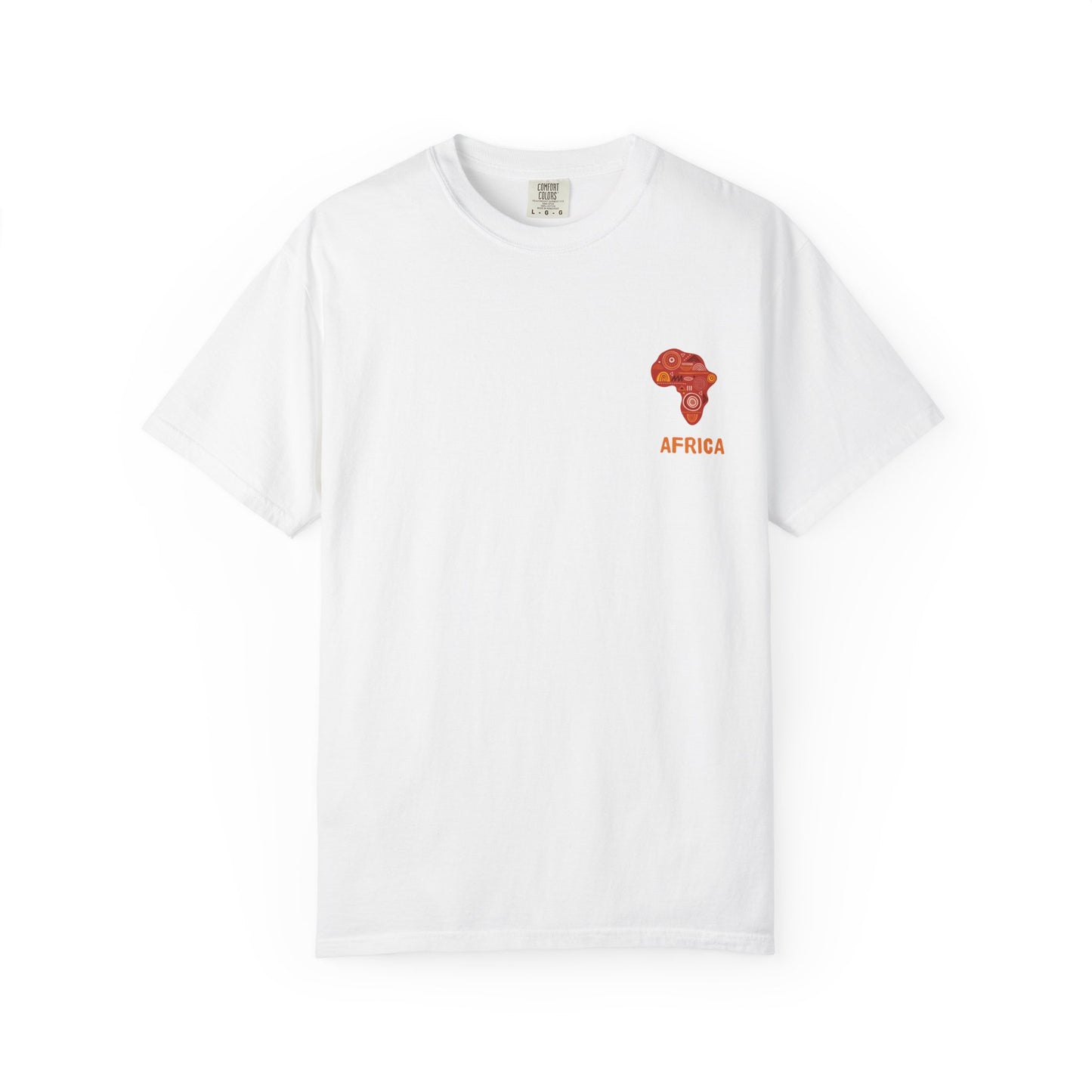 Exploration Themed T-Shirt, Adventure Shirt, Africa Graphic Tee, Travel Compass Top, Nature Lover Gift, Unisex Casual Wear
