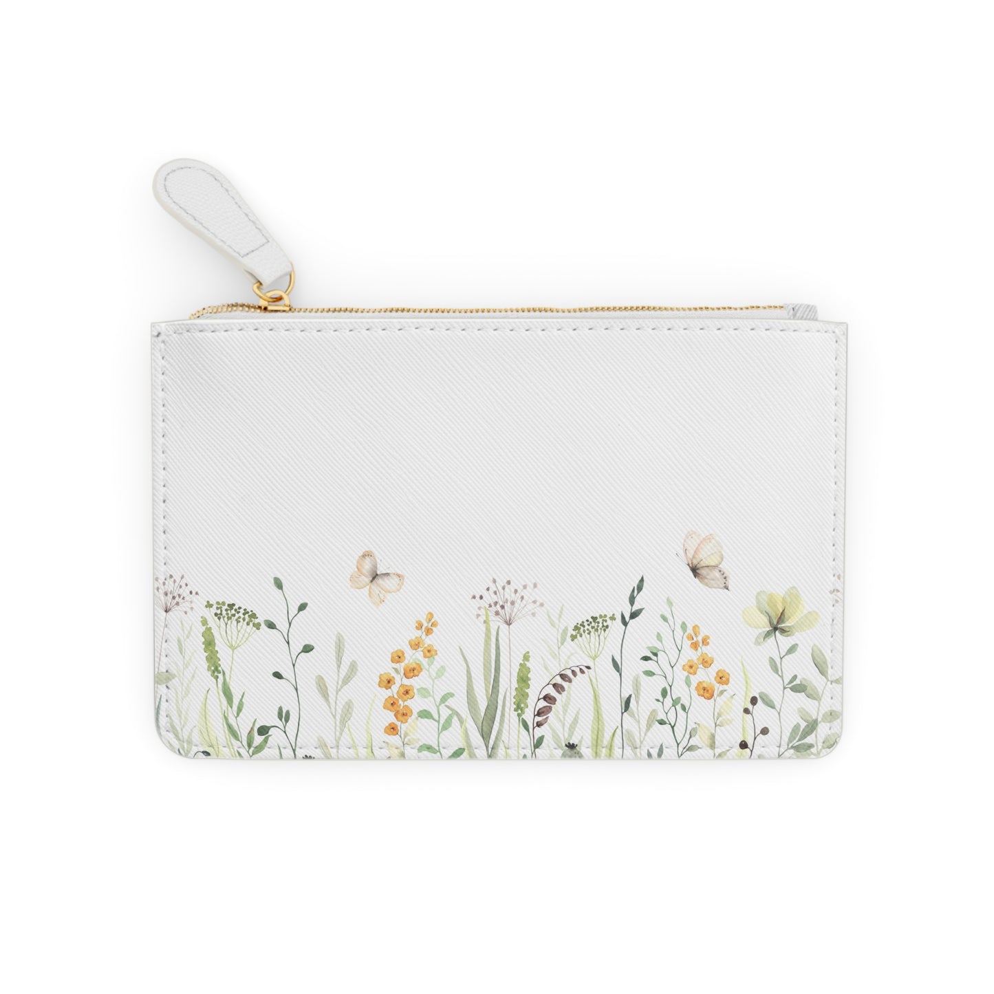 Charming Mini Clutch Bag with Floral Design for Stylish Organizing, Cute Wallet, Gift for Her, Spring Accessories, Eco-Friendly Purse