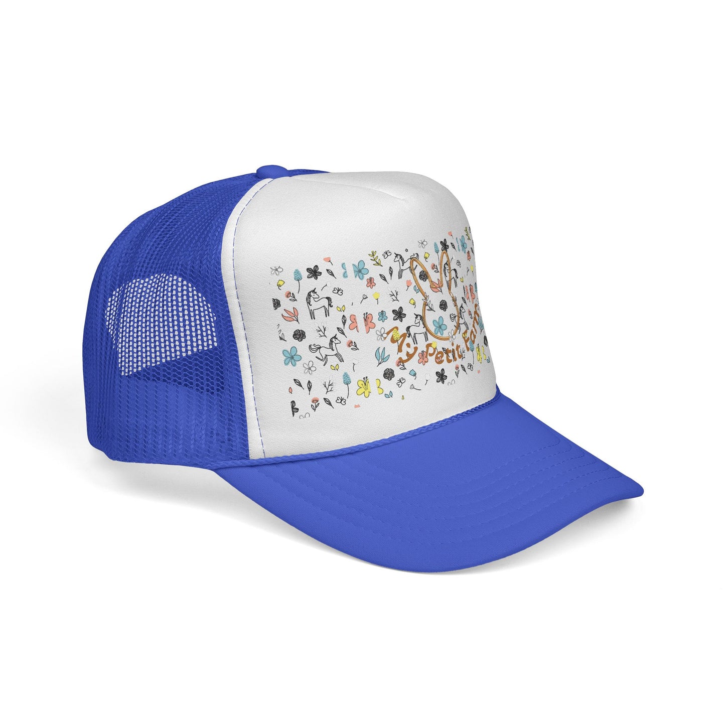 Cute Bunny Trucker Cap, Farm Hat, Animal Lover Gift, Outdoor Apparel, Summer Accessory, Festival Wear