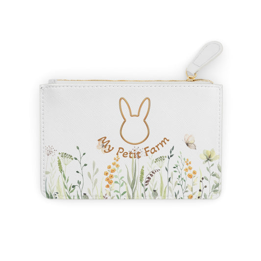 Charming Mini Clutch Bag with Floral Design for Stylish Organizing, Cute Wallet, Gift for Her, Spring Accessories, Eco-Friendly Purse