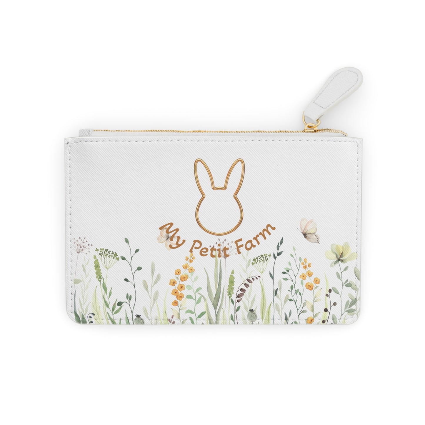 Charming Mini Clutch Bag with Floral Design for Stylish Organizing, Cute Wallet, Gift for Her, Spring Accessories, Eco-Friendly Purse