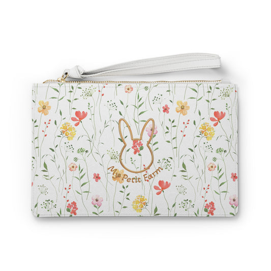 Floral Rabbit Clutch Bag - Chic Organizer for Everyday Use, Perfect for Spring, Gifts, Festivals, and Casual Outings